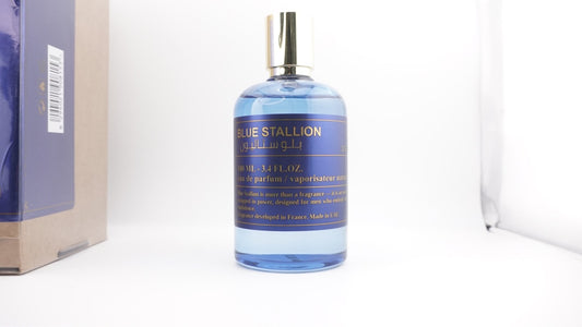 Blue Stallion by Stallion 53 EDP 100ml + 20ml Set – Perfume Árabe para Hombre – Siblingsgo