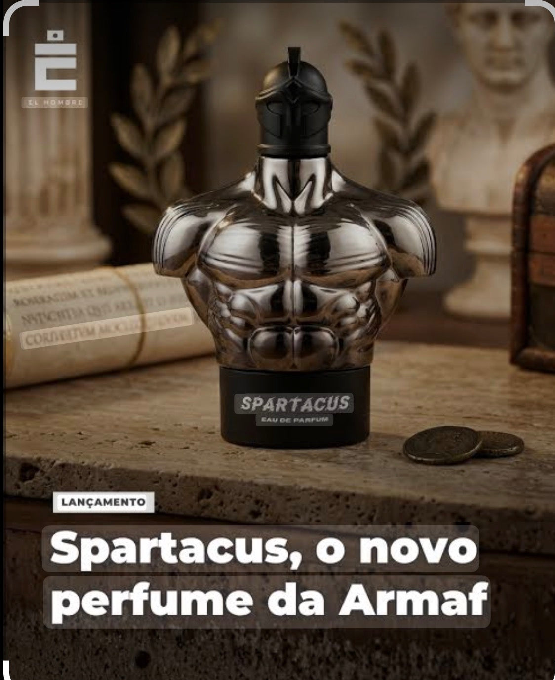 Armaf Spartacus Eau De Parfum For Men – Bold Luxury Warrior Fragrance