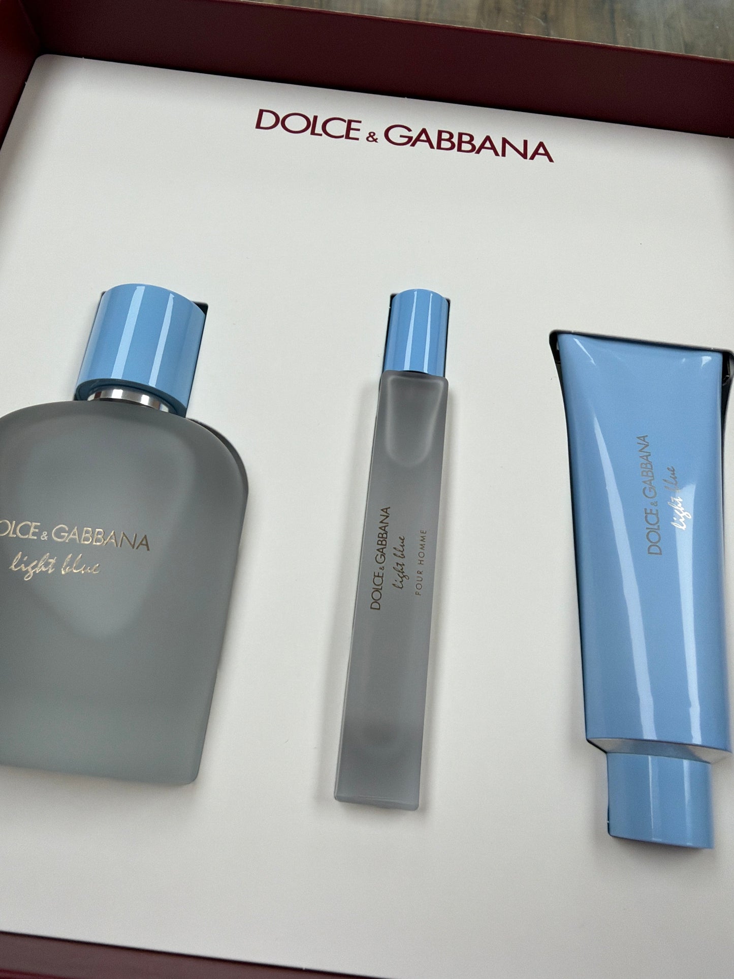 DOLCE GABBANA LIGHT BLUE FOR POUR HOMME