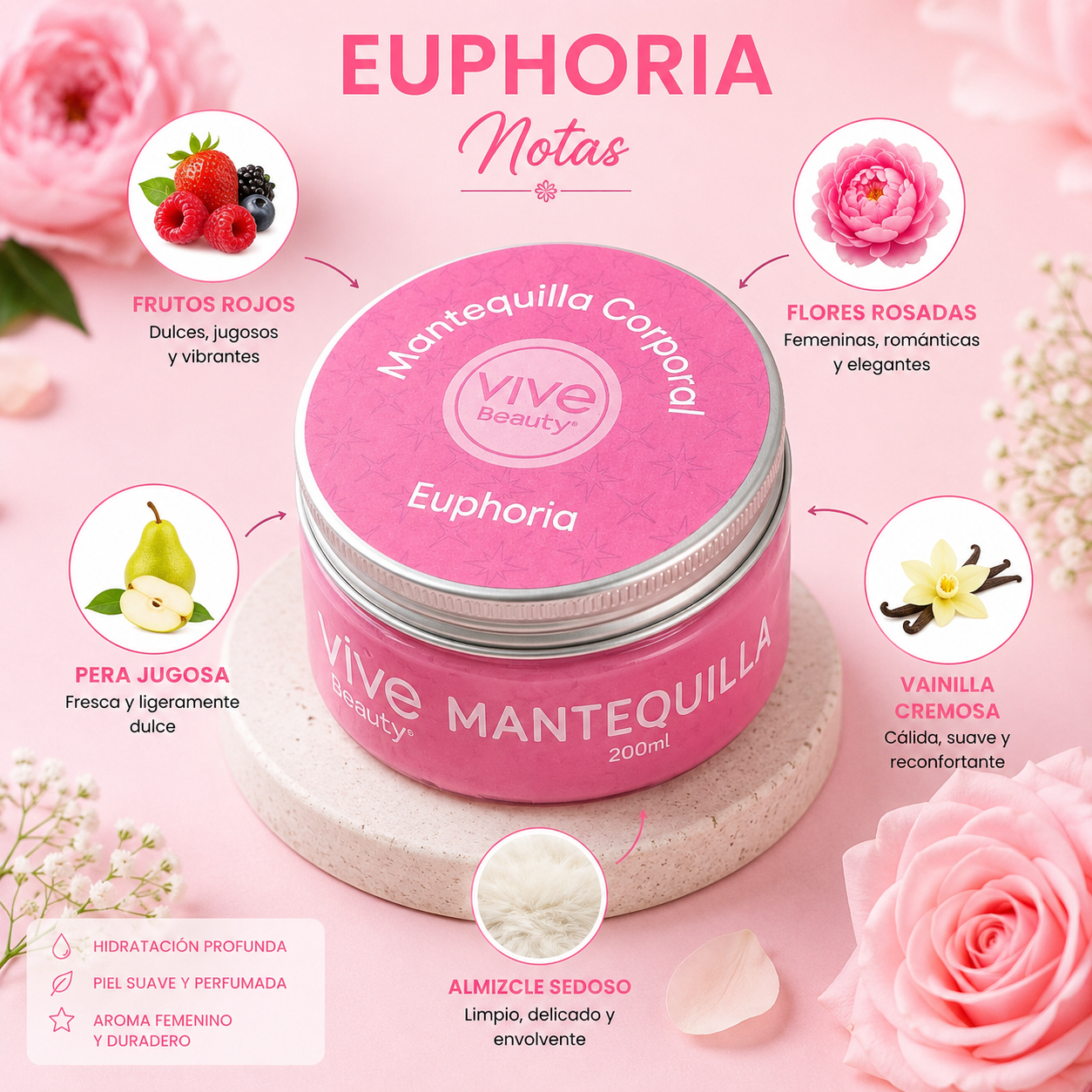 CREMA MANTEQUILLA EUPHORIA 200ML