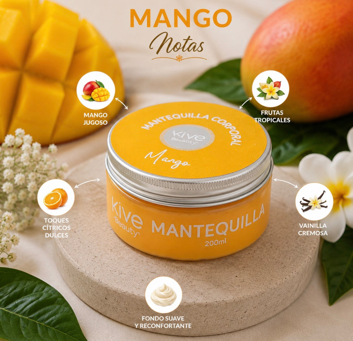 CREMA MANTEQUILLA MANGO 200ML