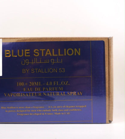 Blue Stallion by Stallion 53 EDP 100ml + 20ml Set – Perfume Árabe para Hombre – Siblingsgo