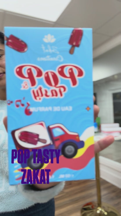 Pop & Tasty Zakat – Perfume Árabe Coleccionable 50ml | Original en Miami